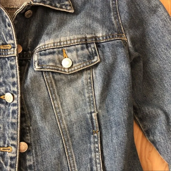 🇺🇸 Custom USA flag painted Denim Jacket - Picture 5 of 6